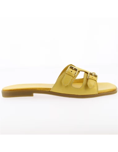 Hylton Mules Femme Palombaggia Cuir Jaune 6 Hylton Mules Femme Palombaggia Cuir Jaune â Image 4