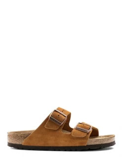 Birkenstock Mules Homme Arizona Daim Marron