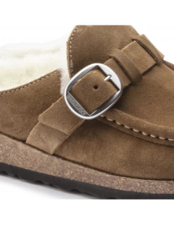Birkenstock Sabots Fourrés Femme Buckley Suede Shearling Daim Marron 15 Birkenstock Sabots Fourrés Femme Buckley Suede Shearling Daim Marron -Magasin De Chaussures 1018127 birkenstock 4