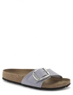 Birkenstock Mules Madrid Bb Lenb Purple Fog Femme -Magasin De Chaussures 1024001 birkenstock 4