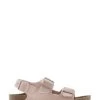 Birkenstock Sandales Enfant Milano Textile Rose -Magasin De Chaussures 1024362 birkenstock