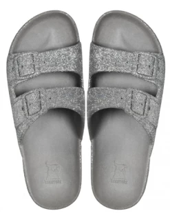 Cacatoes Claquettes Femme Trancoso Women Cool Grey -Magasin De Chaussures 1038023w cacatoes 1