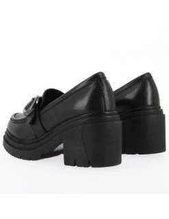 Kharisma Mocassins à Talons Femme Cuir Noir 8 Kharisma Mocassins à Talons Femme Cuir Noir -Magasin De Chaussures 111 nero kharisma 2