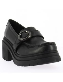 Kharisma Mocassins à Talons Femme Cuir Noir 9 Kharisma Mocassins à Talons Femme Cuir Noir -Magasin De Chaussures 111 nero kharisma 3
