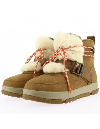 Ugg Boots Fourées Femme Classic Weather Hiker Daim Chestnut 4 Ugg Boots Fourées Femme Classic Weather Hiker Daim Chestnut – Image 2