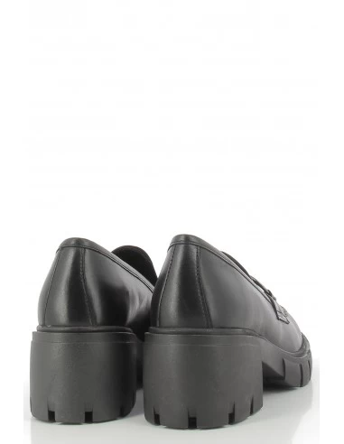 Hylton Mocassins à Talon Femme11221 Cuir Noir 7 Hylton Mocassins à Talon Femme11221 Cuir Noir – Image 5