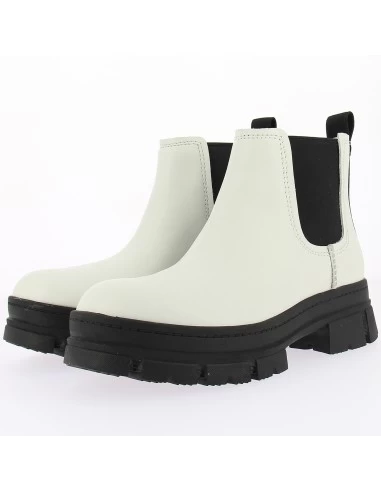 Ugg Chelsea Boots Femme Ashton Chelsea Cuir Blanc 4 Ugg Chelsea Boots Femme Ashton Chelsea Cuir Blanc – Image 2