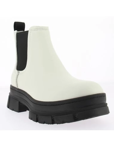 Ugg Chelsea Boots Femme Ashton Chelsea Cuir Blanc 5 Ugg Chelsea Boots Femme Ashton Chelsea Cuir Blanc – Image 3