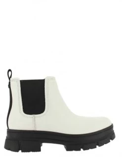 Ugg Chelsea Boots Femme Ashton Chelsea Cuir Blanc