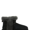 Ugg Boots Femme Classic Mini Heritage Fluff Daim Noir -Magasin De Chaussures 1130590 blk ugg