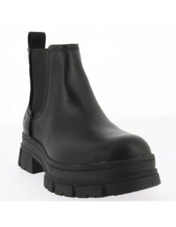 Ugg Chelsea Boots Femme Ashton Chelsea Cuir Noir -Magasin De Chaussures 1133894 blk ugg 2