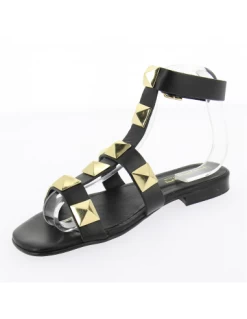 Hylton Sandales Femme Sunrise Cuir Noir 8 Hylton Sandales Femme Sunrise Cuir Noir -Magasin De Chaussures 1368 2