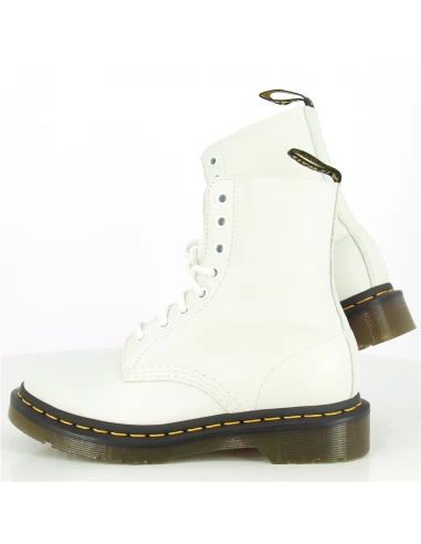 Dr. Martens Dr Martens Boots Femme 1460 Pascal Cuir Virginia Blanc 6 Dr. Martens Dr Martens Boots Femme 1460 Pascal Cuir Virginia Blanc – Image 4