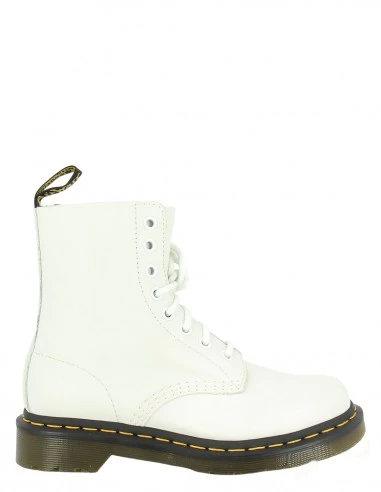 Dr. Martens Dr Martens Boots Femme 1460 Pascal Cuir Virginia Blanc 3 Dr. Martens Dr Martens Boots Femme 1460 Pascal Cuir Virginia Blanc