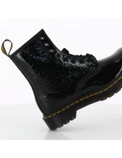 Dr. Martens Dr Martens Boots Femme 1460 Cuir Verni Noir Gaufré Effet Leopard 9 Dr. Martens Dr Martens Boots Femme 1460 Cuir Verni Noir Gaufré Effet Leopard -Magasin De Chaussures 1460 w black patent lamper leopard emboss 1
