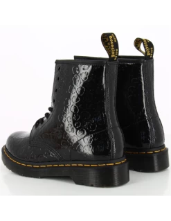 Dr. Martens Dr Martens Boots Femme 1460 Cuir Verni Noir Gaufré Effet Leopard 11 Dr. Martens Dr Martens Boots Femme 1460 Cuir Verni Noir Gaufré Effet Leopard -Magasin De Chaussures 1460 w black patent lamper leopard emboss 3