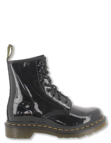 Dr. Martens Dr Martens Boots Femme 1460 Cuir Verni Noir 3 Dr. Martens Dr Martens Boots Femme 1460 Cuir Verni Noir