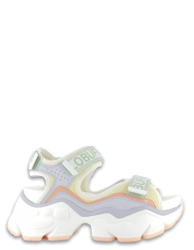 Buffalo Sandales Compensées Buffalo Binary 0 Femme 3 Buffalo Sandales Compensées Buffalo Binary 0 Femme