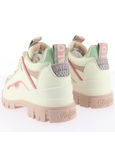 Buffalo Bottines Femme Aspha Hyb Blanc/rose 6 Buffalo Bottines Femme Aspha Hyb Blanc/rose – Image 4