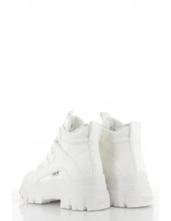 Buffalo Baskets Monatntes Blanche Aspha Nc Mid -Magasin De Chaussures 1622233 buffalo 2