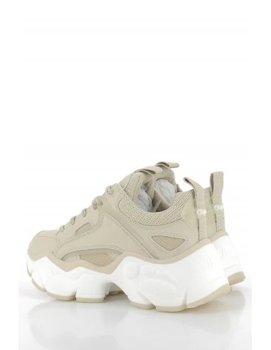 Buffalo Baskets Compensées Femme Binary C Vegan Beige 4 Buffalo Baskets Compensées Femme Binary C Vegan Beige – Image 2