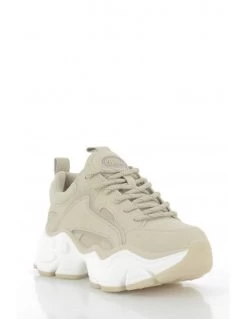 Buffalo Baskets Compensées Femme Binary C Vegan Beige 10 Buffalo Baskets Compensées Femme Binary C Vegan Beige -Magasin De Chaussures 1630810 buffalo 2