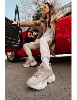 Buffalo Baskets Compensées Femme Binary C Vegan Beige 11 Buffalo Baskets Compensées Femme Binary C Vegan Beige -Magasin De Chaussures 1630810 buffalo 3