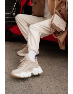 Buffalo Baskets Compensées Femme Binary C Vegan Beige 12 Buffalo Baskets Compensées Femme Binary C Vegan Beige -Magasin De Chaussures 1630810 buffalo 4