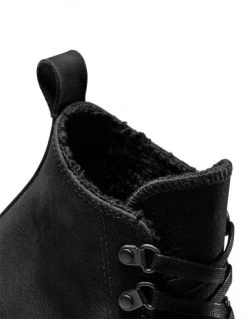 Converse Sneakers Compensées Montantes Femme Run Star Hike Hi Cuir Noir -Magasin De Chaussures 173096c converse 5