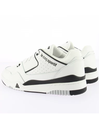 Le Coq Sportif Sneakers Homme LCS T1000 Cuir Blanc/noir 6 Le Coq Sportif Sneakers Homme LCS T1000 Cuir Blanc/noir – Image 4