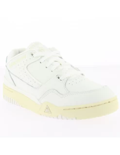 Le Coq Sportif Sneakers Mixte T1000 Cuir Blanc -Magasin De Chaussures 2220942 le coq sportif 1