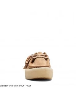 Clarks Derbies Wallabee Cup Tan Cord Femme 14 Clarks Derbies Wallabee Cup Tan Cord Femme -Magasin De Chaussures 26174006 clarks 1
