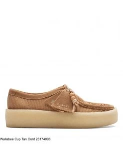 Clarks Derbies Wallabee Cup Tan Cord Femme 15 Clarks Derbies Wallabee Cup Tan Cord Femme -Magasin De Chaussures 26174006 clarks 2