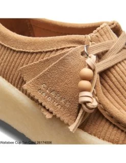 Clarks Derbies Wallabee Cup Tan Cord Femme 17 Clarks Derbies Wallabee Cup Tan Cord Femme -Magasin De Chaussures 26174006 clarks 4