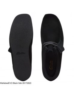 Clarks Derbies Femme Wallabee Evosh Black Sde -Magasin De Chaussures 26174746 clarks 2
