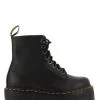 Dr. Martens Dr Martens Boots Compensées Femme 1460 Pascal Max Cuir Noir -Magasin De Chaussures 26925001 dr martens