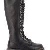 Dr. Martens Dr Martens Bottes Hautes Femme 1b60 Bex Cuir Noir -Magasin De Chaussures 27016001 dr martens