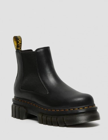 Dr. Martens Dr Martens Chelsea Boots Compensées Femme Audrick Cuir Noir 5 Dr. Martens Dr Martens Chelsea Boots Compensées Femme Audrick Cuir Noir – Image 3