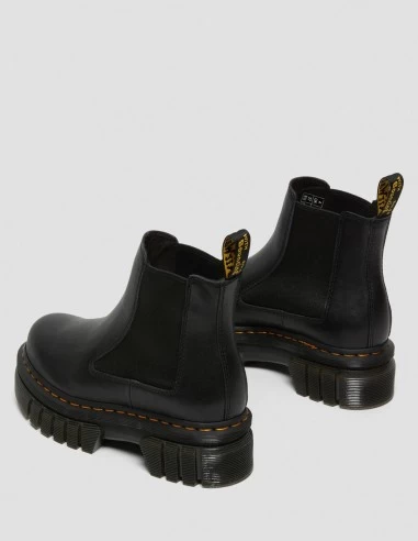 Dr. Martens Dr Martens Chelsea Boots Compensées Femme Audrick Cuir Noir 6 Dr. Martens Dr Martens Chelsea Boots Compensées Femme Audrick Cuir Noir – Image 4