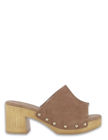 Tamaris Sabots à Talon Femme 27220-20 305 Cuir Marron 3 Tamaris Sabots à Talon Femme 27220-20 305 Cuir Marron