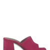 Tamaris Mules à Talon Femme 27222-20 513 Cuir Fuchsia -Magasin De Chaussures 27222 20 513 tamaris