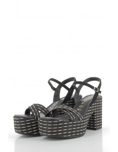 Tamaris Sandales Compensées à Talon Femme 28034-30 046 Cuir Noir 5 Tamaris Sandales Compensées à Talon Femme 28034-30 046 Cuir Noir – Image 3