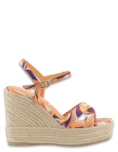 Tamaris Sandales Compensées Femme 28063-30 608 Orange à Motifs/corde 3 Tamaris Sandales Compensées Femme 28063-30 608 Orange à Motifs/corde