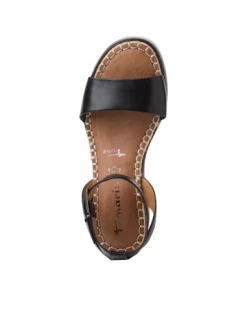Tamaris Sandales Compensées Femme 28310-28 001 Cuir Noir/corde 8 Tamaris Sandales Compensées Femme 28310-28 001 Cuir Noir/corde -Magasin De Chaussures 28310 28 001 tamaris 2
