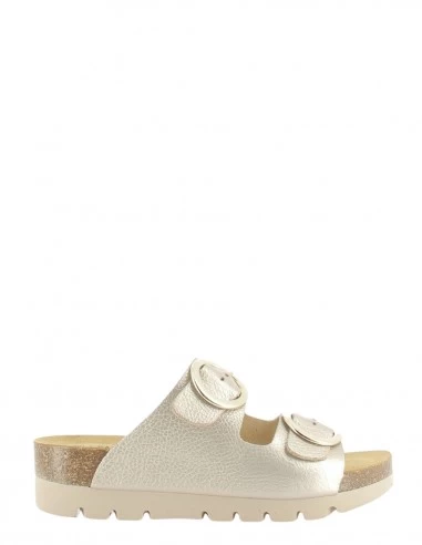 Plakton Mules Femme Memory Cuir Beige 3 Plakton Mules Femme Memory Cuir Beige