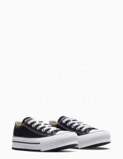 Converse Sneakers Compensées Enfant Ctas Eva Lift Ox Noir -Magasin De Chaussures 372861c converse 2