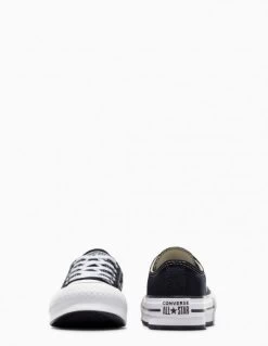 Converse Sneakers Compensées Enfant Ctas Eva Lift Ox Noir -Magasin De Chaussures 372861c converse 4