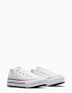 Converse Sneakers Compensées Enfant Ctas Eva Lift Ox Blanc -Magasin De Chaussures 372862c converse 2