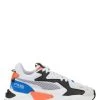 Puma Sneakers Femme Rs-z Top Blanc/noir/orange/bleu -Magasin De Chaussures 383808 09z puma