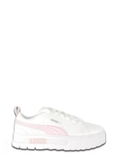 Puma Sneakers Compensées Enfant Mayze Blanc/rose